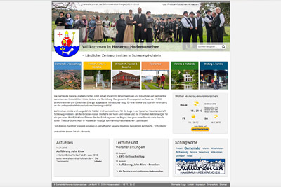 Kommunale TYPO3-Website