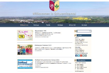 TYPO3-Website der Stadt Schwentinental
